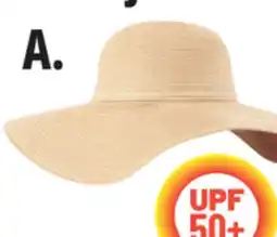 Ocean State Job Lot Extra-Wide Brim Straw Sun Hat offer