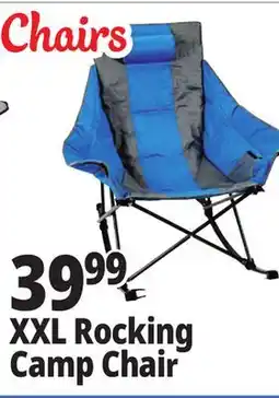 Ocean State Job Lot Rocking Camp Chair XXL offer