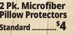 Ocean State Job Lot 2 Pk. Microfiber Standard Pillow Protectors offer