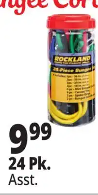 Ocean State Job Lot 24 Pk. Bungee Cord offer