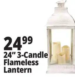 Ocean State Job Lot 3-Candle Flameless Lantern offer