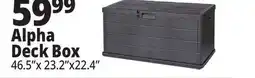 Ocean State Job Lot Alpha Deck Box offer