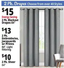 Ocean State Job Lot Curtains offer