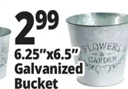 Ocean State Job Lot 6.25x6.5 Galvanized Bucket offer