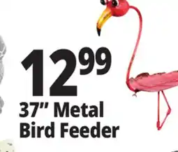 Ocean State Job Lot Outdoor Living Accents Metal Flamingo Bird Feeder 37 offer