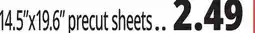 Ocean State Job Lot Baker's Choice Pre-Cut Parchment Paper 16 Sheets offer