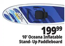 Ocean State Job Lot Bestway Hydro-Force Oceana Inflatable Stand-Up Paddle Board offer