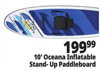 Ocean State Job Lot Bestway Hydro-Force Oceana Inflatable Stand-Up Paddle Board offer