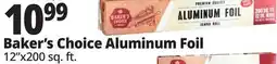 Ocean State Job Lot Baker's Choice Premium Quality Aluminum Foil Jumbo Roll 200 sq ft offer
