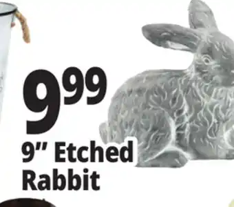 Ocean State Job Lot Stone Rabbit Statue offer