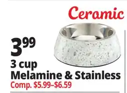 Ocean State Job Lot 3 cup Melamine & Stainless offer