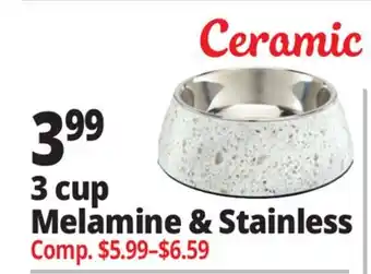 Ocean State Job Lot 3 cup Melamine & Stainless offer