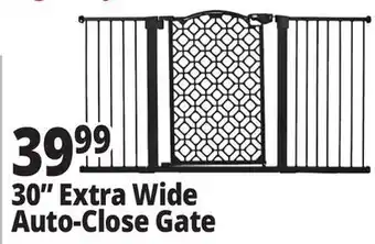 Ocean State Job Lot 30 Extra Wide Auto-Close Gate offer