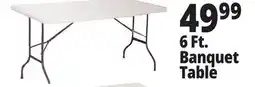 Ocean State Job Lot 6 Ft. Banquet Table offer