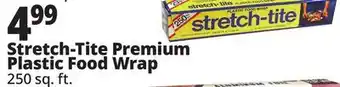 Ocean State Job Lot stretch-tite Premium Plastic Food Wrap 250 sq ft offer