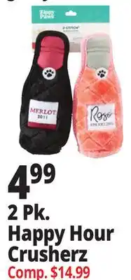 Ocean State Job Lot 2 Pk. Happy Hour Crusherz offer