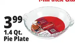 Ocean State Job Lot Marinex Glass Bakeware Pie Plate offer