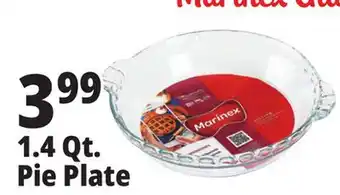 Ocean State Job Lot Marinex Glass Bakeware Pie Plate offer