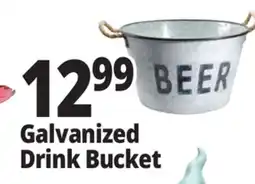 Ocean State Job Lot Galvanized Drink Bucket offer