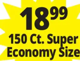 Ocean State Job Lot 150 Ct. Super Economy Size offer