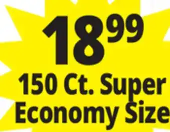 Ocean State Job Lot 150 Ct. Super Economy Size offer