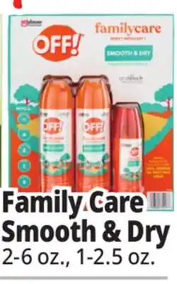 Ocean State Job Lot Family Care Smooth & Dry offer