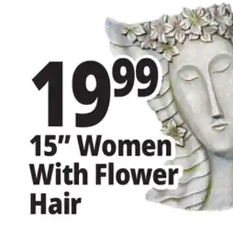 Ocean State Job Lot 15 Women With Flower Hair offer
