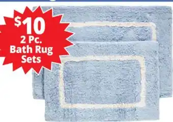 Ocean State Job Lot 2 Pc. Bath Rug Sets offer