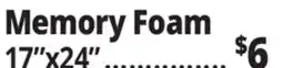 Ocean State Job Lot Memory Foam offer