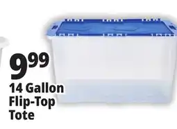 Ocean State Job Lot 14 Gallon Flip-Top Tote offer