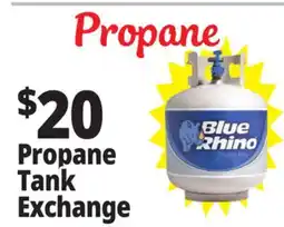 Ocean State Job Lot Blue Rhino Propane Tank Exchange offer