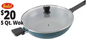Ocean State Job Lot 5 Qt. Wok offer