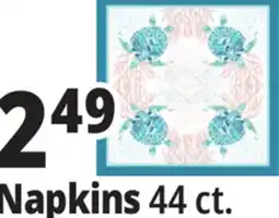 Ocean State Job Lot Napkins offer