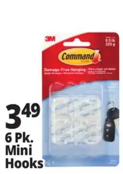 Ocean State Job Lot 6 Pk. Mini Hooks offer