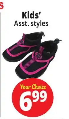 Ocean State Job Lot Kids' Water Shoes offer