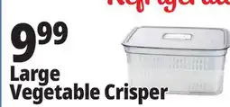 Ocean State Job Lot Large Produce Crisper with Removable Basket 5.9 Qt offer
