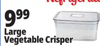 Ocean State Job Lot Large Produce Crisper with Removable Basket 5.9 Qt offer