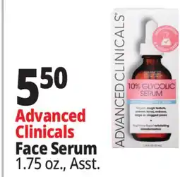 Ocean State Job Lot Advanced Clinicals Face Serum offer