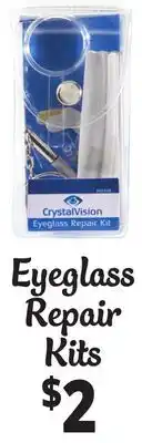 Ocean State Job Lot Eyeglass Repair Kits offer