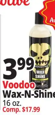 Ocean State Job Lot Voodoo Wax-N-Shine offer