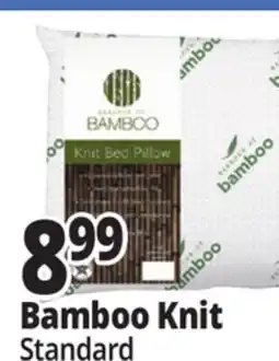Ocean State Job Lot Essence of Bamboo Knit Jumbo Pillow offer