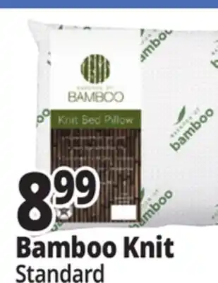 Ocean State Job Lot Essence of Bamboo Knit Jumbo Pillow offer