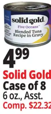 Ocean State Job Lot Solid Gold Case of 8 Premium Cat Food offer