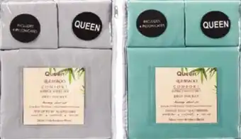 Ocean State Job Lot Queen Bamboo Blend Sheet Sets offer