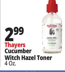 Ocean State Job Lot Thayers Cucumber Witch Hazel Toner offer