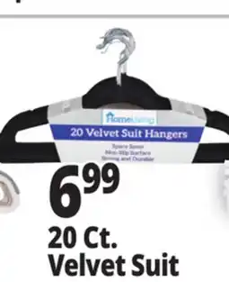 Ocean State Job Lot HomeLiving Velvet Suit Hangers 20 Count offer