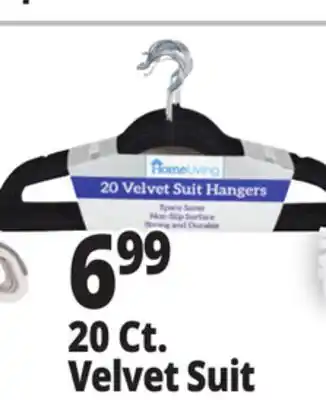 Ocean State Job Lot HomeLiving Velvet Suit Hangers 20 Count offer