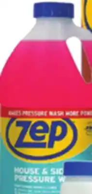 Ocean State Job Lot Zep House & Side Pressure Wash Cleaner offer