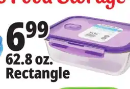Ocean State Job Lot Glass Food Storage Container 62.89 oz offer