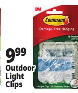 Ocean State Job Lot Outdoor Light Clips offer